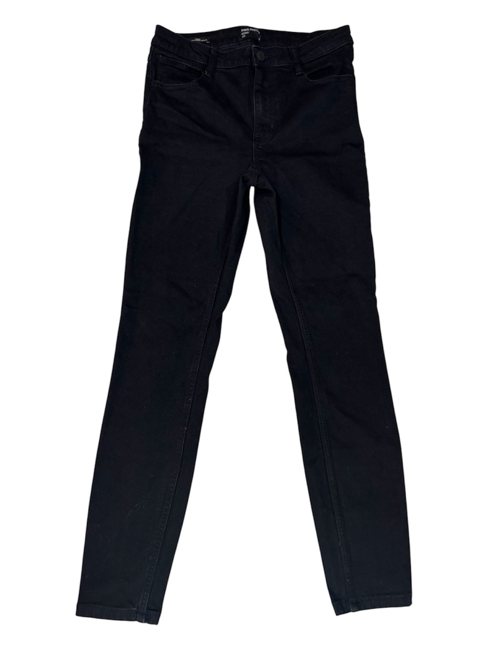 Frank And Oak Jeans, Debbie Skinny Fit, 29, Size 8, Black Denim, 29x27, Slim - Picture 2 of 10